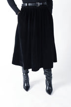 Jupe - Velour nuit