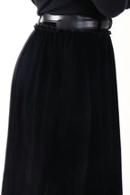 Jupe - Velour nuit