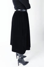 Jupe - Velour nuit